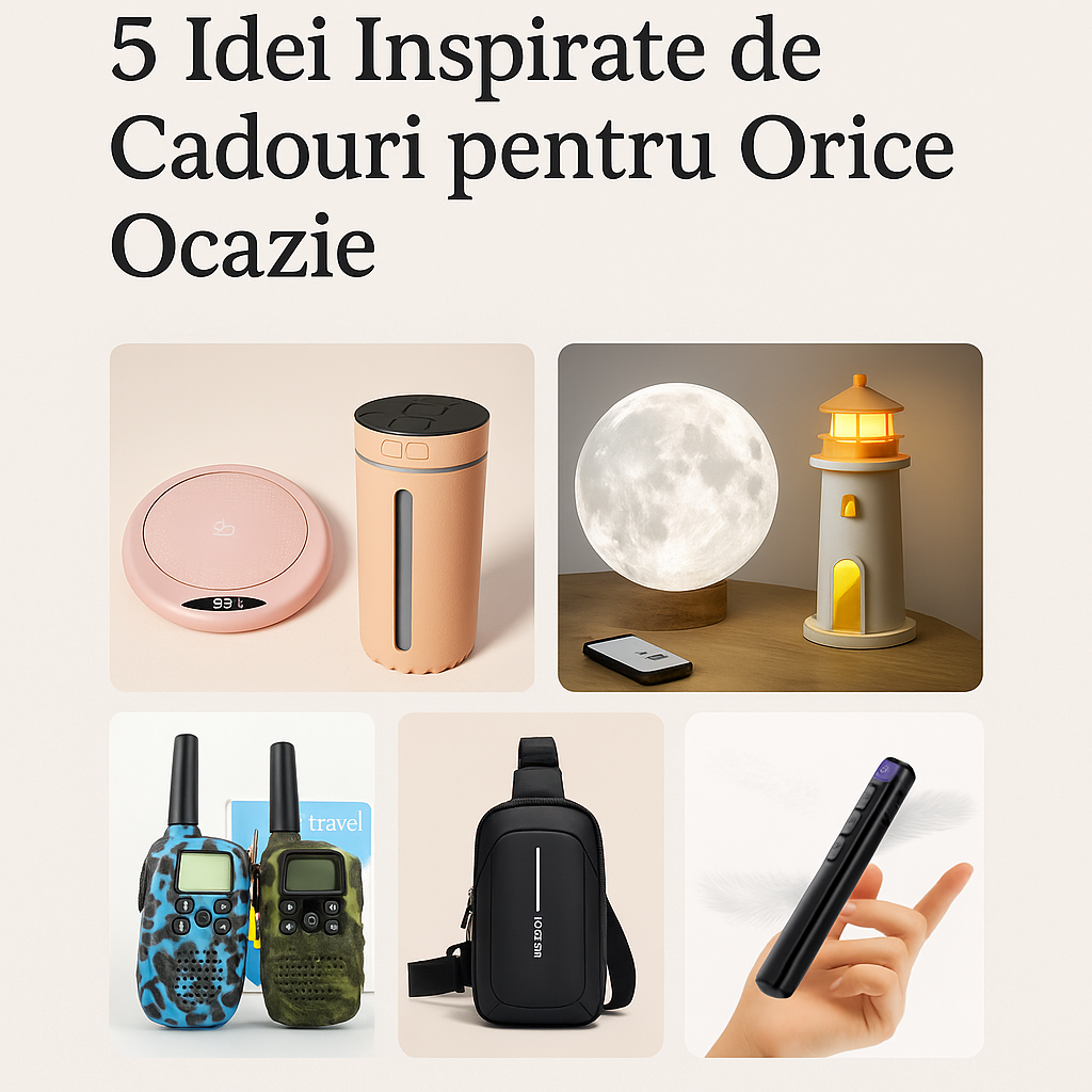 5 Idei Inspirate de Cadouri pentru Orice Ocazie