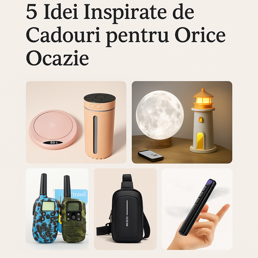 5 Idei Inspirate de Cadouri pentru Orice Ocazie