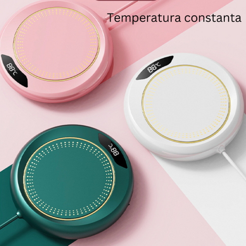 Încălzitor Inteligent pentru Cești – Temperatură Reglabilă și Alimentare USB
